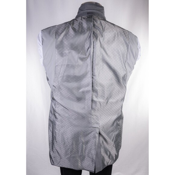 Collection By Michael Strahan Sport Coat Jacket Blazer WOOL Check 44L Canada EUC - Picture 12 of 14
